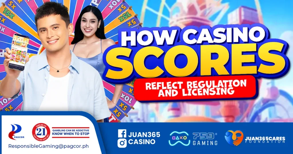how casino scores reflect regulation and licensing
