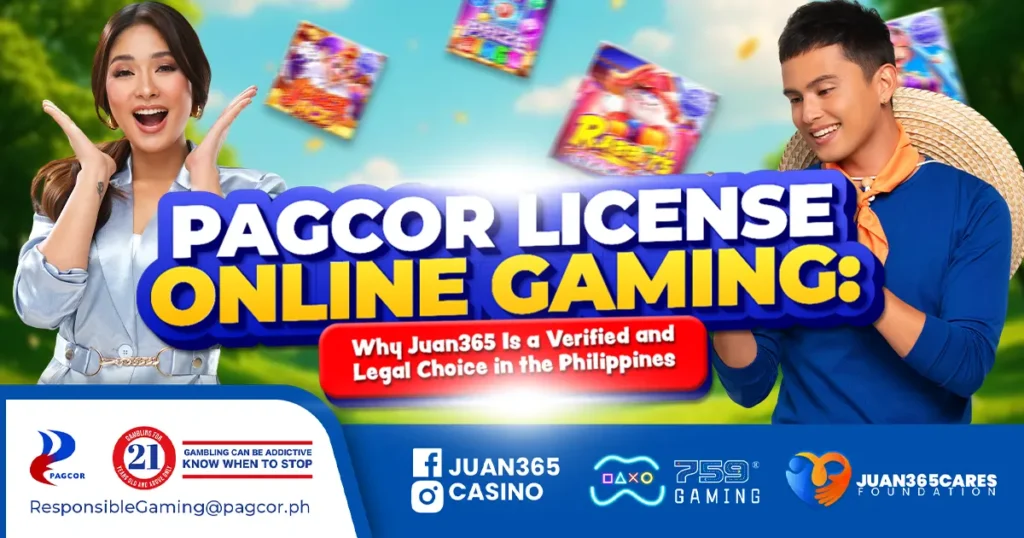 pagcor license online gaming why juan365 is a verified and legal