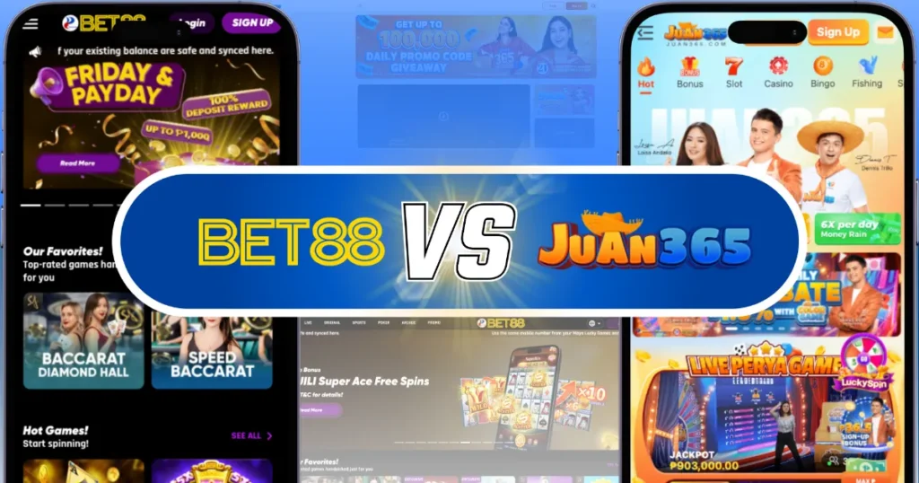 bet88 vs juan365 a detailed platform breakdown
