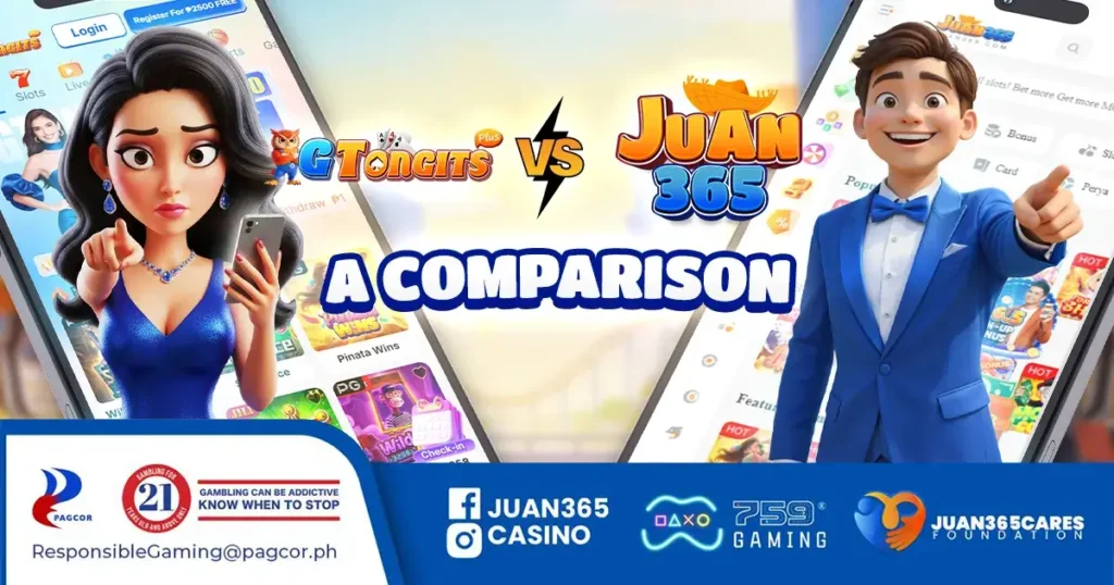 comparison gtongits vs juan365