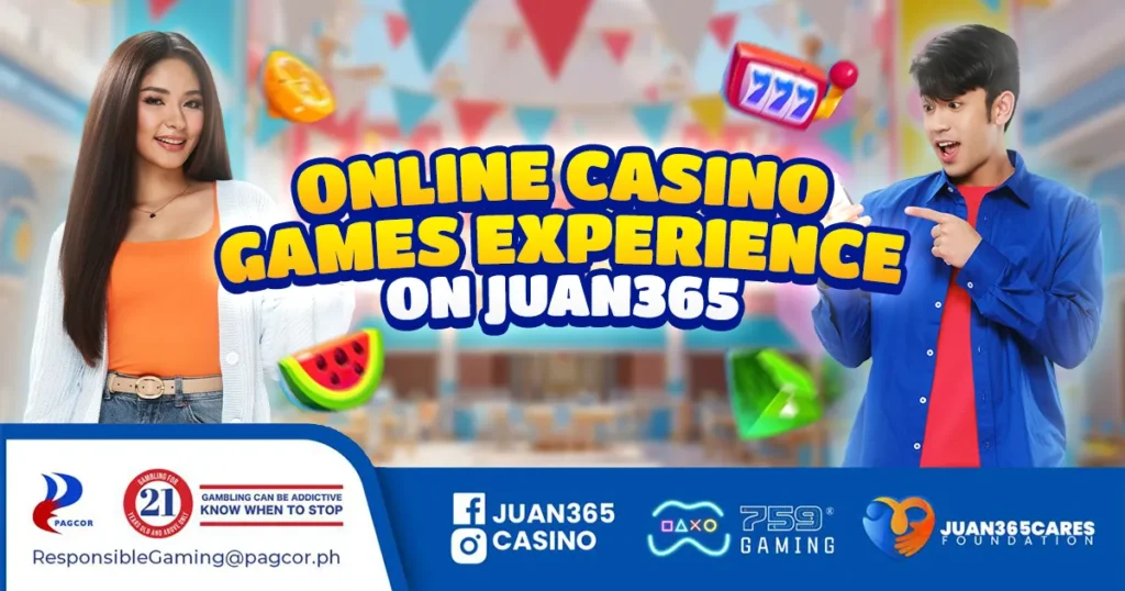 online casino games experience on juan365