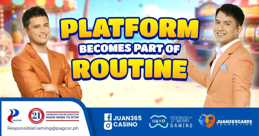 when a platform becomes part of routine