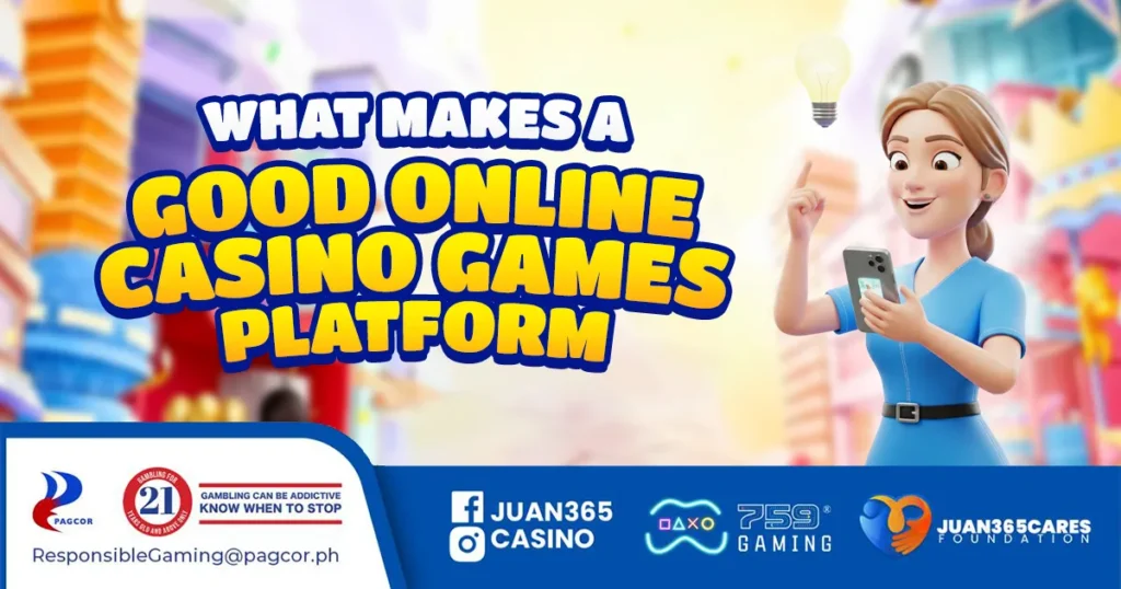 what makes a good online casino games platform