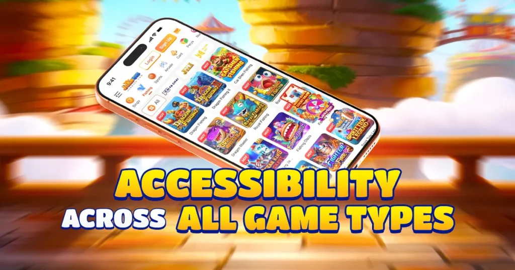 accessibility across all game types